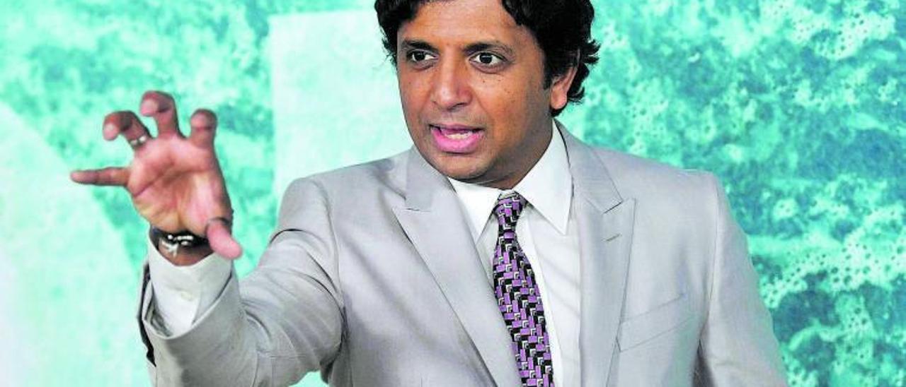 Shyamalan, en el estreno de ‘Tiempo’ en Nueva York. |