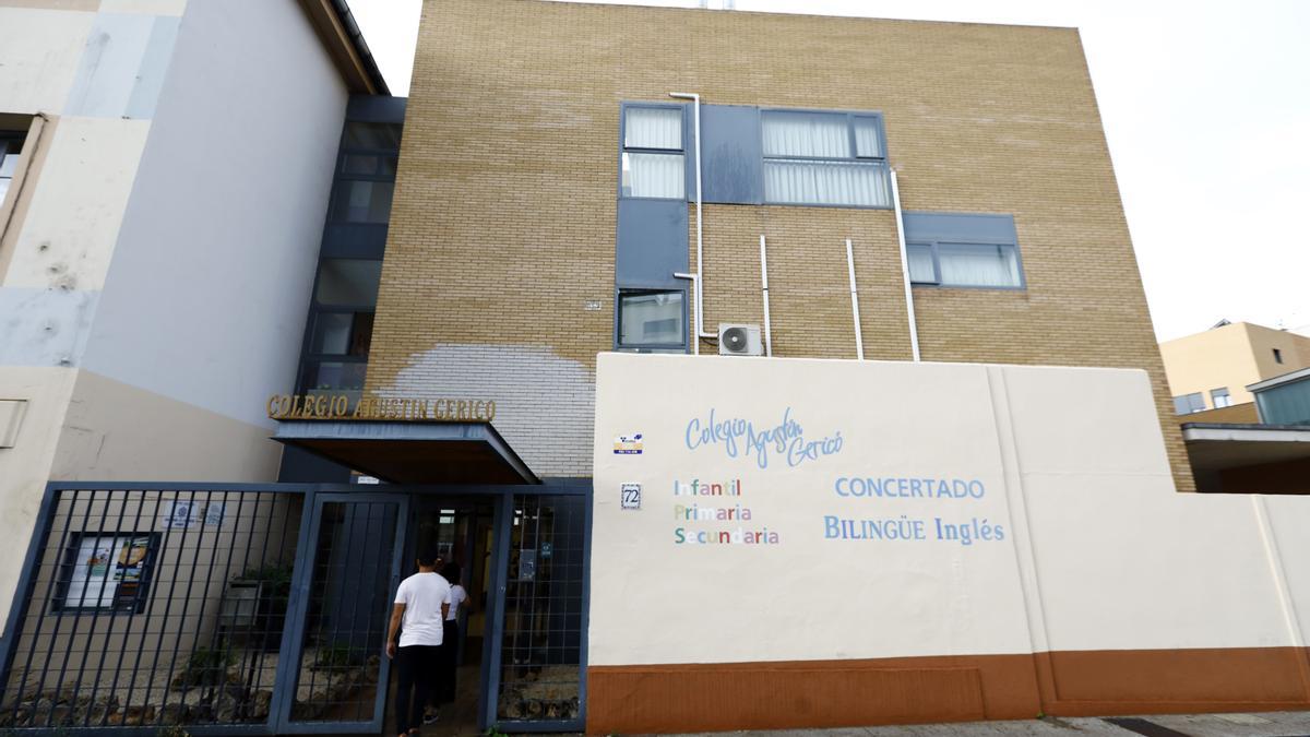Colegio Agustín Gericó de Zaragoza, donde Saray sufrió bullying de manera sistemática hasta su intento de suicidio