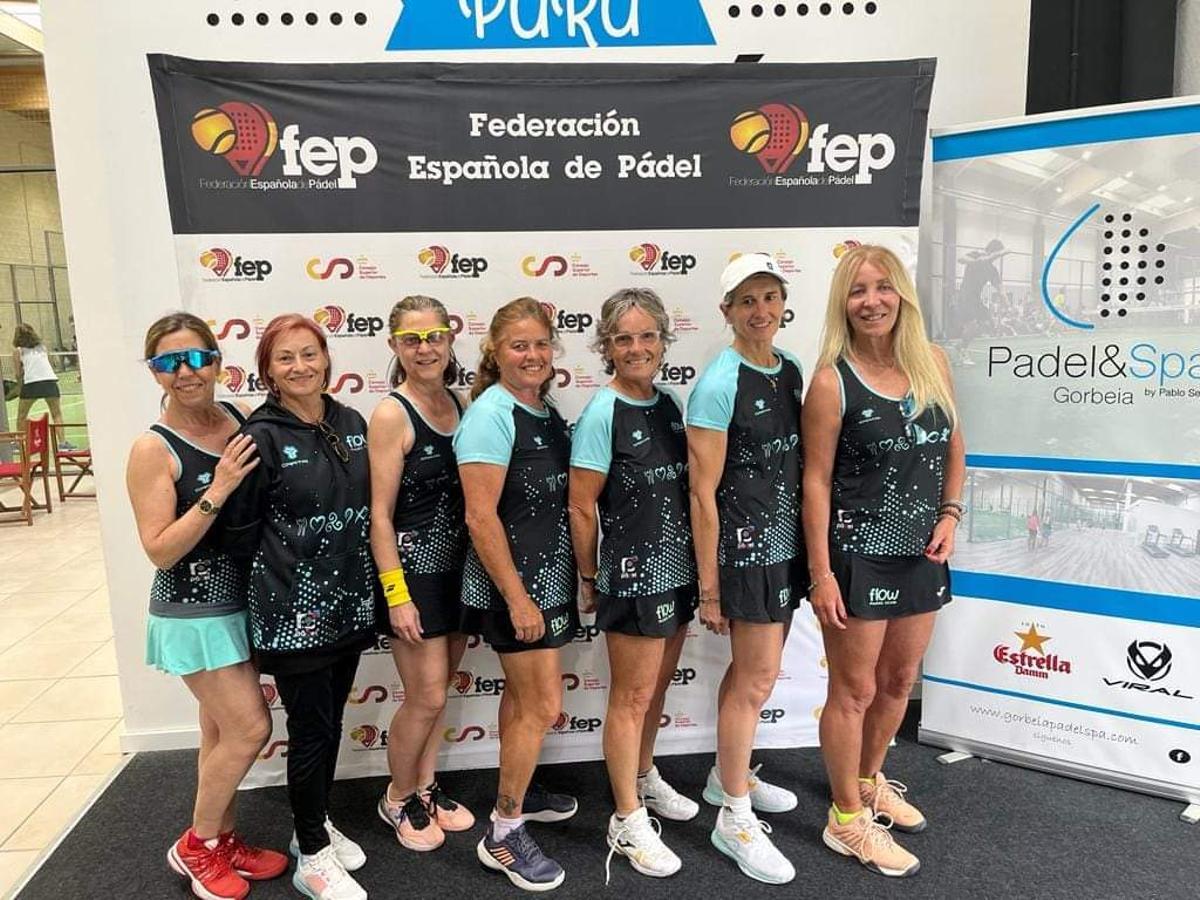 El Flow Padel Club logró con el subcampeonato de España.