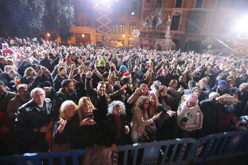 Palma de Mallorca begrüßt das Jahr 2018