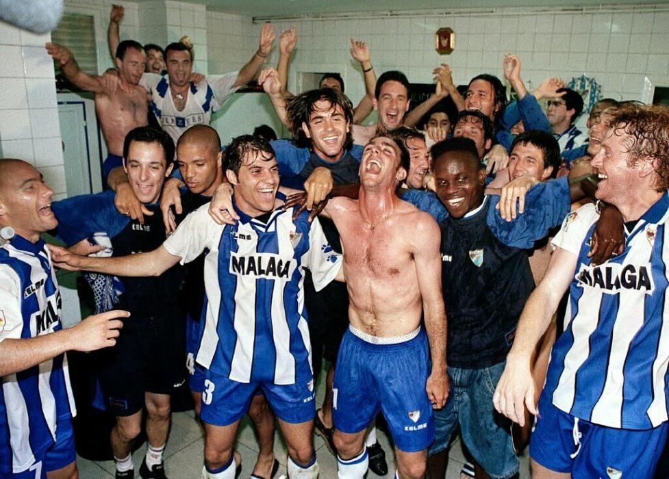 20 años del primer ascenso del Málaga CF a Primera