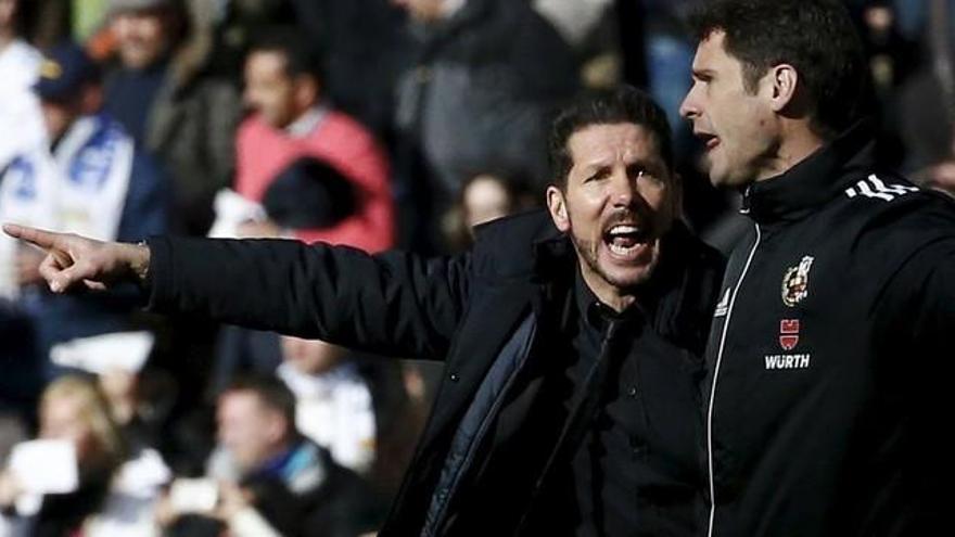 La Liga denuncia los insultos a Simeone en el derbi