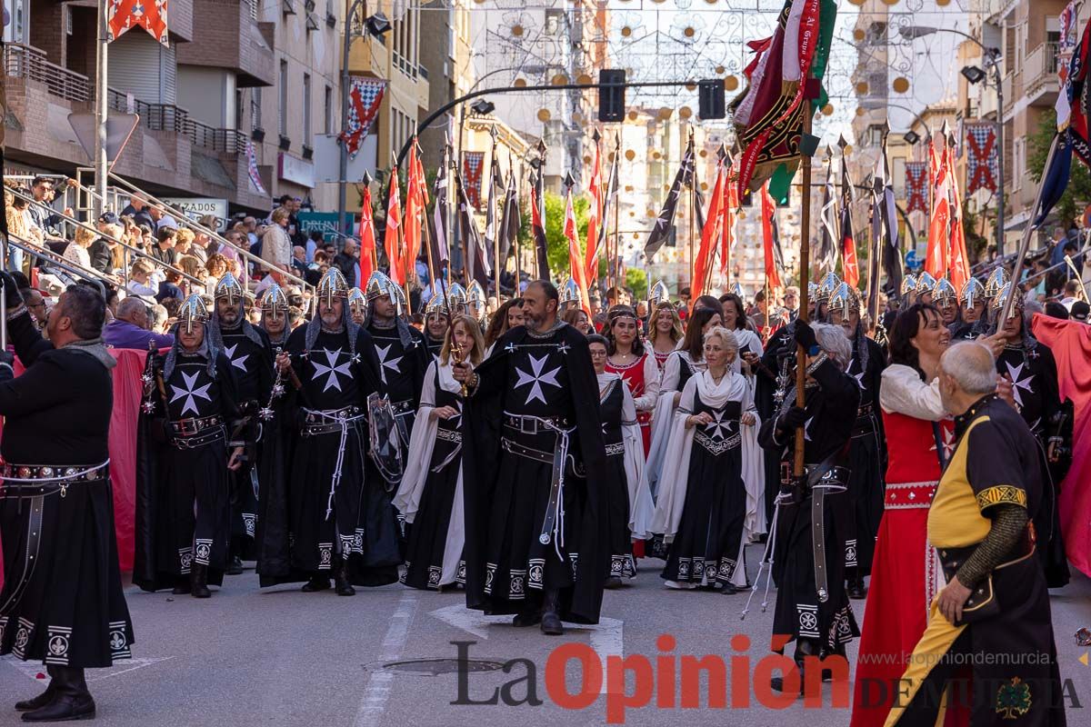 Procesión de subida a la Basílica en las Fiestas de Caravaca (Bando Cristiano)