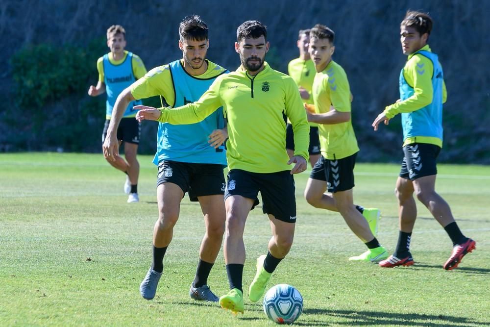 Entrenamiento de la UD Las Palmas previo al derby canario