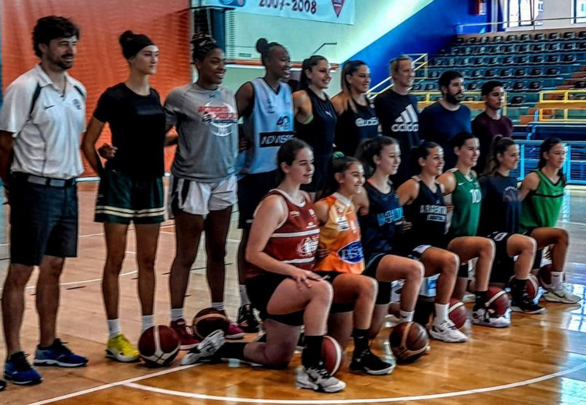La plantilla del Recoletas. |