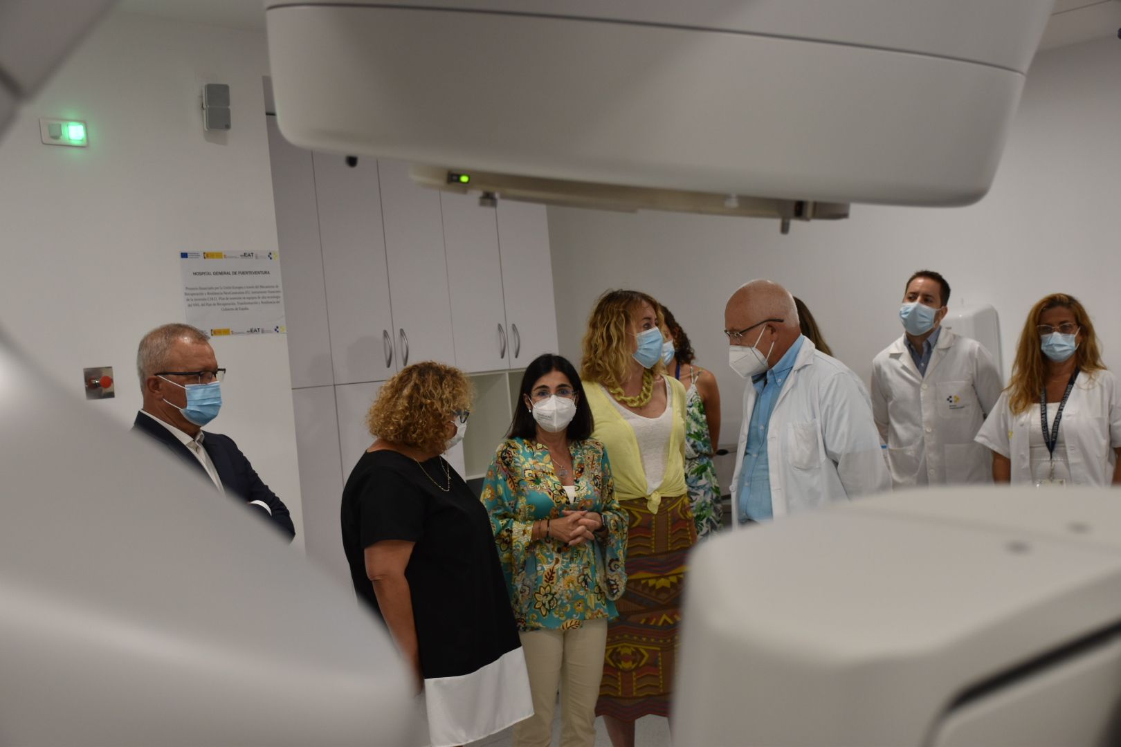 Visita de Carolina Darias al Hospital General de Fuerteventura