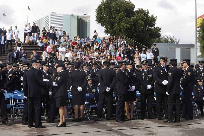 Celebración del día de la Policía Nacional en València