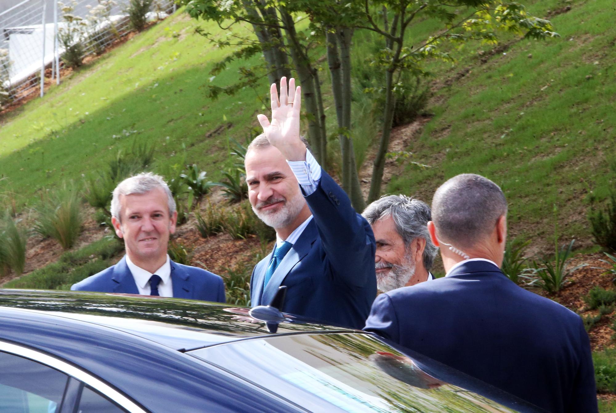 Felipe VI inaugura la Ciudad de la Justicia