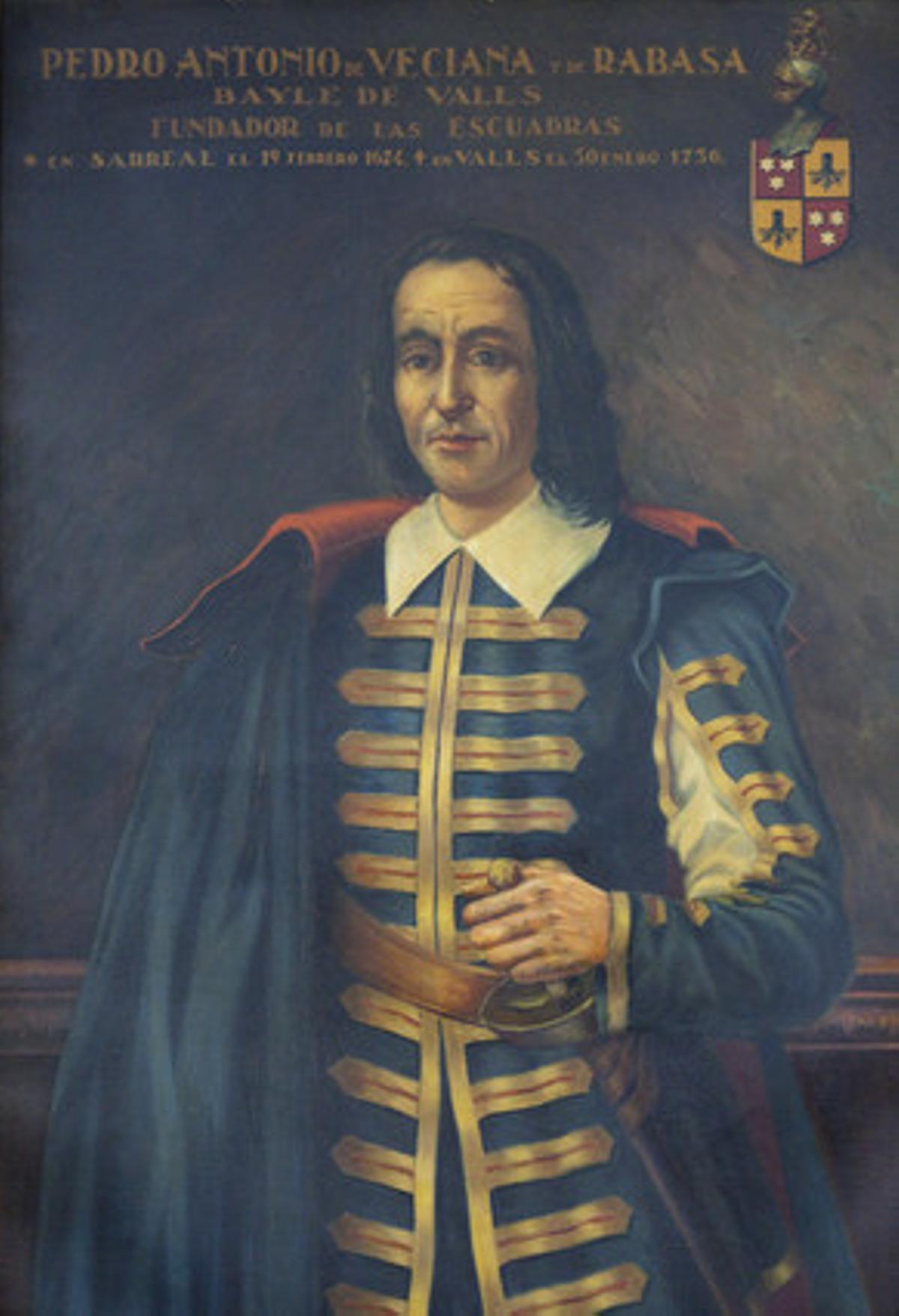 El fundador dels Mossos, Pedro Antonio de Veciana.