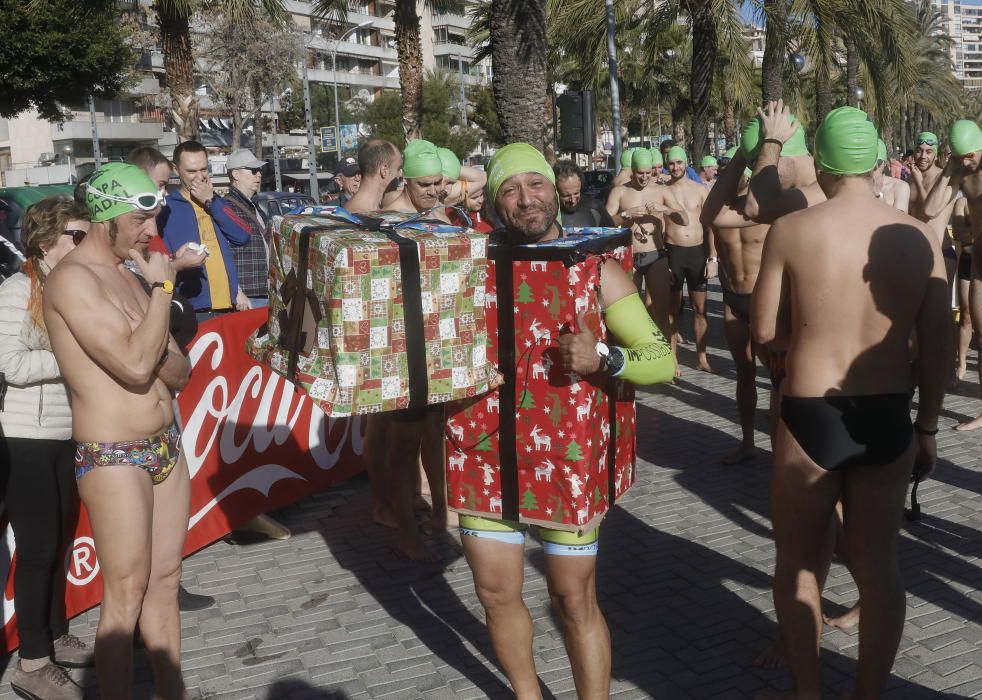 Weihnachtsschwimmen Mallorca Palma 2016