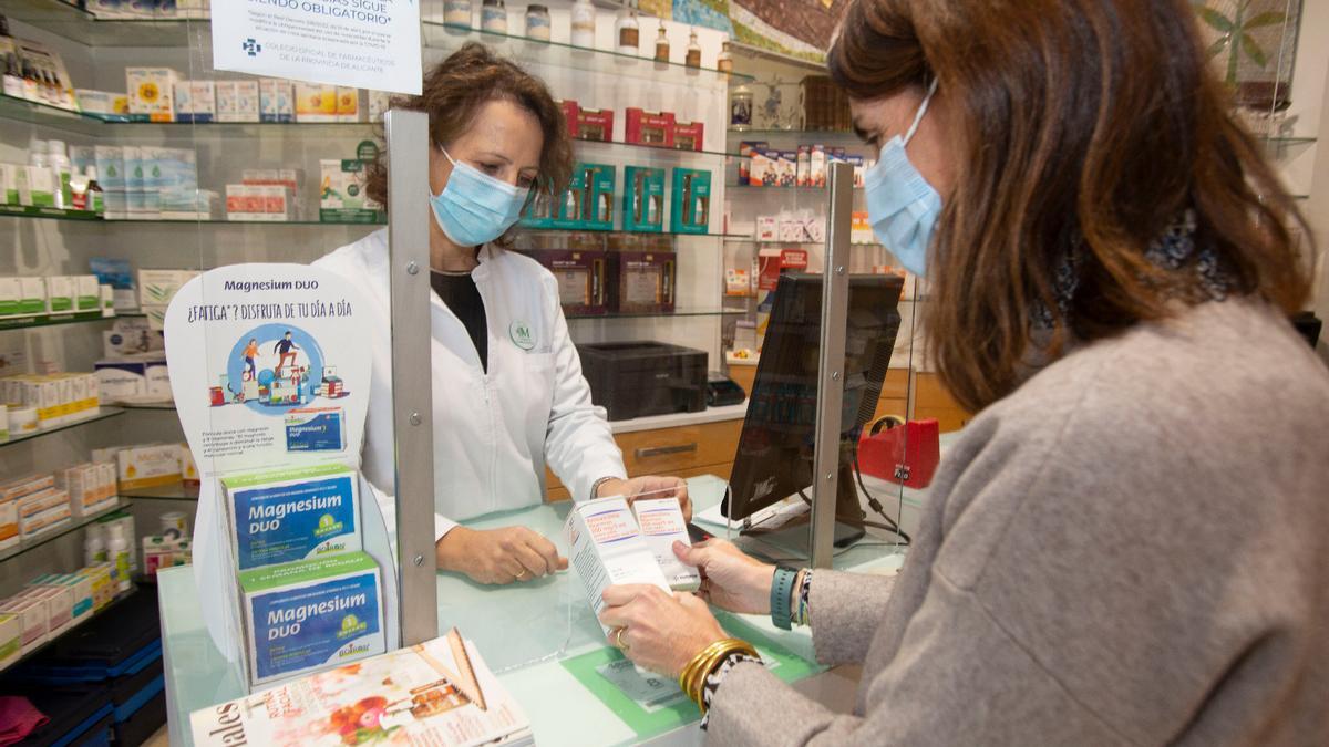 Presentación de amoxicilina que empieza a llegar a las farmacias de Alicante