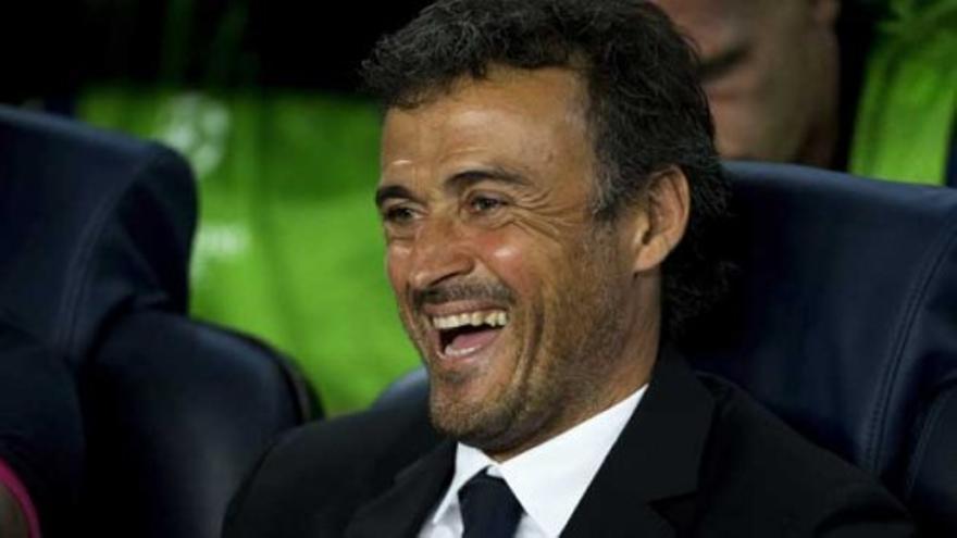 Luis Enrique, tras la victoria