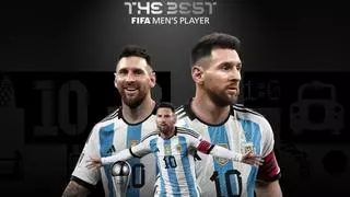 Lionel Messi, ganador del premio The Best al mejor jugador del año 2023