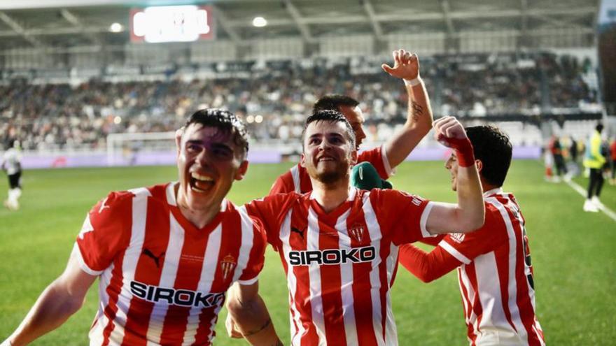 Penalti en Burgos a un pingüino de un Sporting que se distancia
