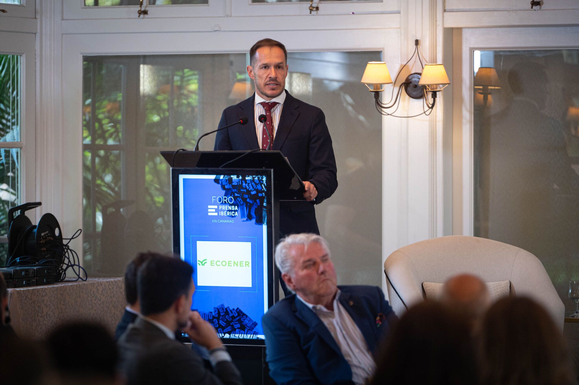 Foro de El Día y La Provincia con el consejero de Transición Ecológica y Energía, Mariano Hernández Zapata.

