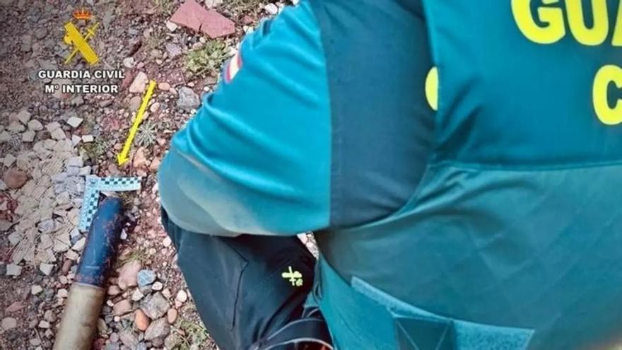 La herencia explosiva de la Guerra Civil resurge cerca de Mérida 87 años después