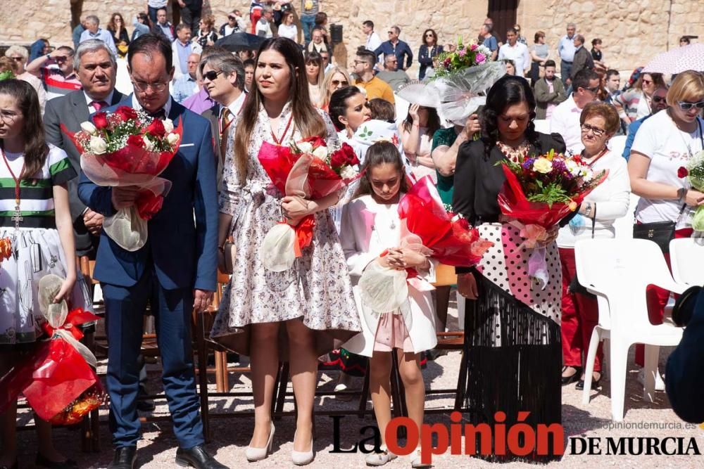 Ofrenda de flores en Caravaca