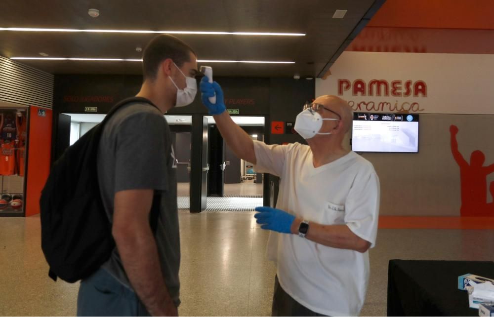 Primer entrenamiento Valencia Basket