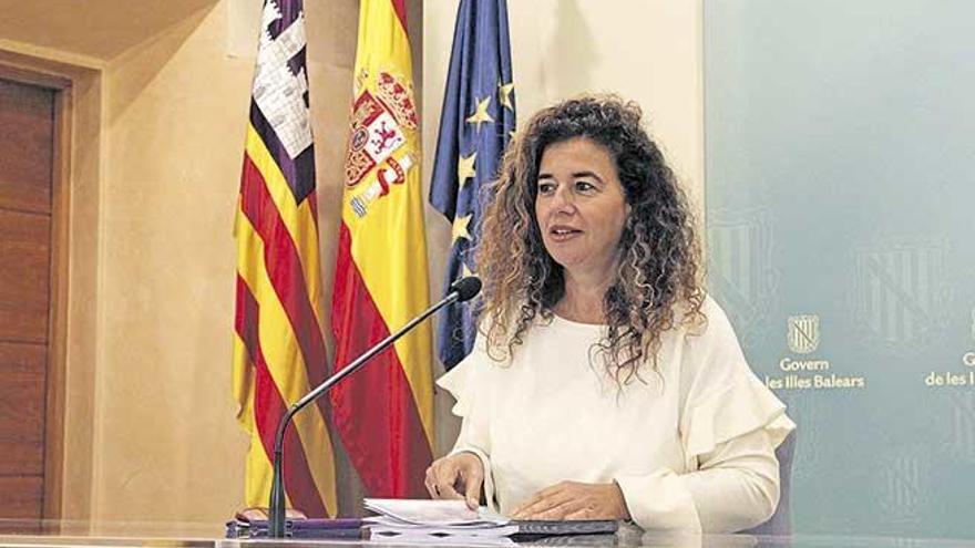 La portavoz del Govern y consellera de Presidencia, Pilar Costa.