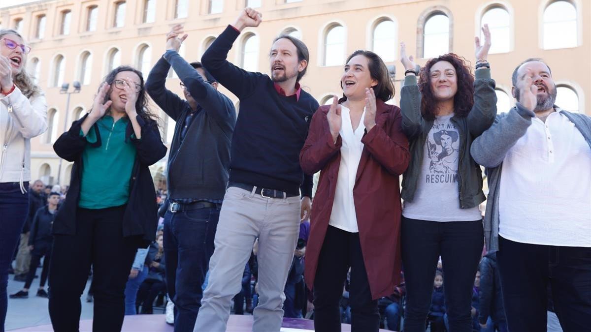 zentauroepp47876853 barcelona 24 04 2019  pol tica   pablo iglesias podemos elec190424190530