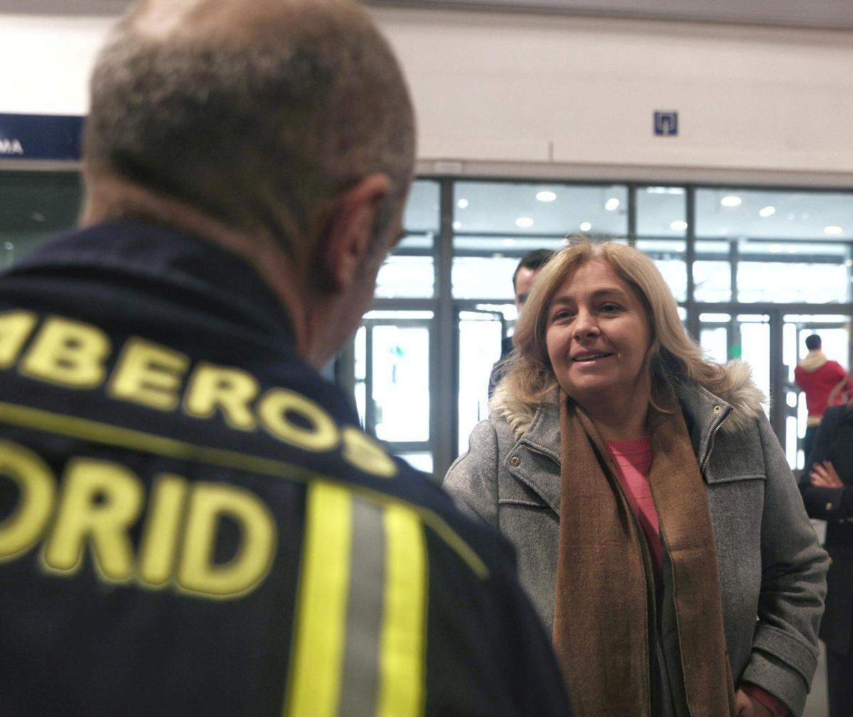 La vicealcaldesa de Madrid y delegada de Seguridad y Emergencias, Inma Sanz.