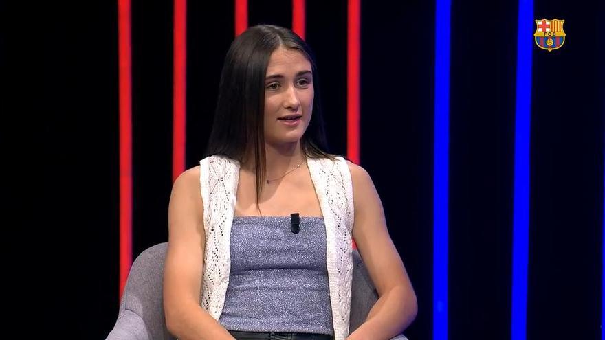 Bruna Vilamala: "Son las mejores jugadoras del mundo y es un placer compartir vestuario con ellas"