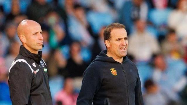 Jagoba Arrasate, durante el partido ante el Celta.