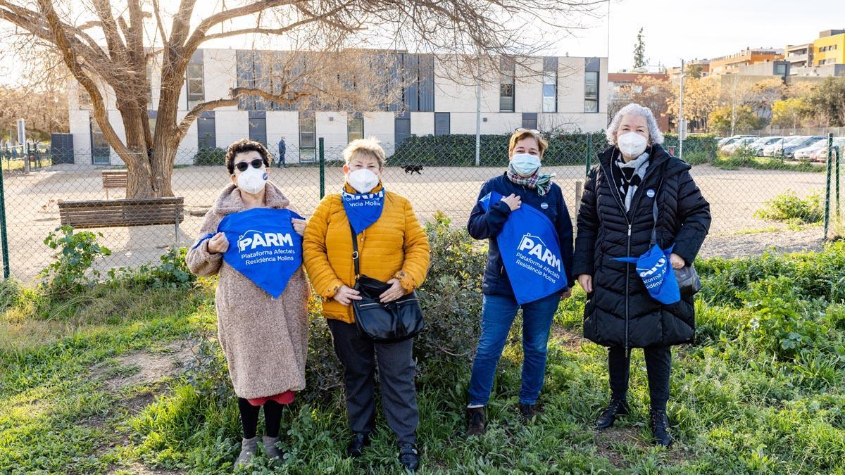 Cinco años de lucha en Molins para una residéncia de abuelos que no llega