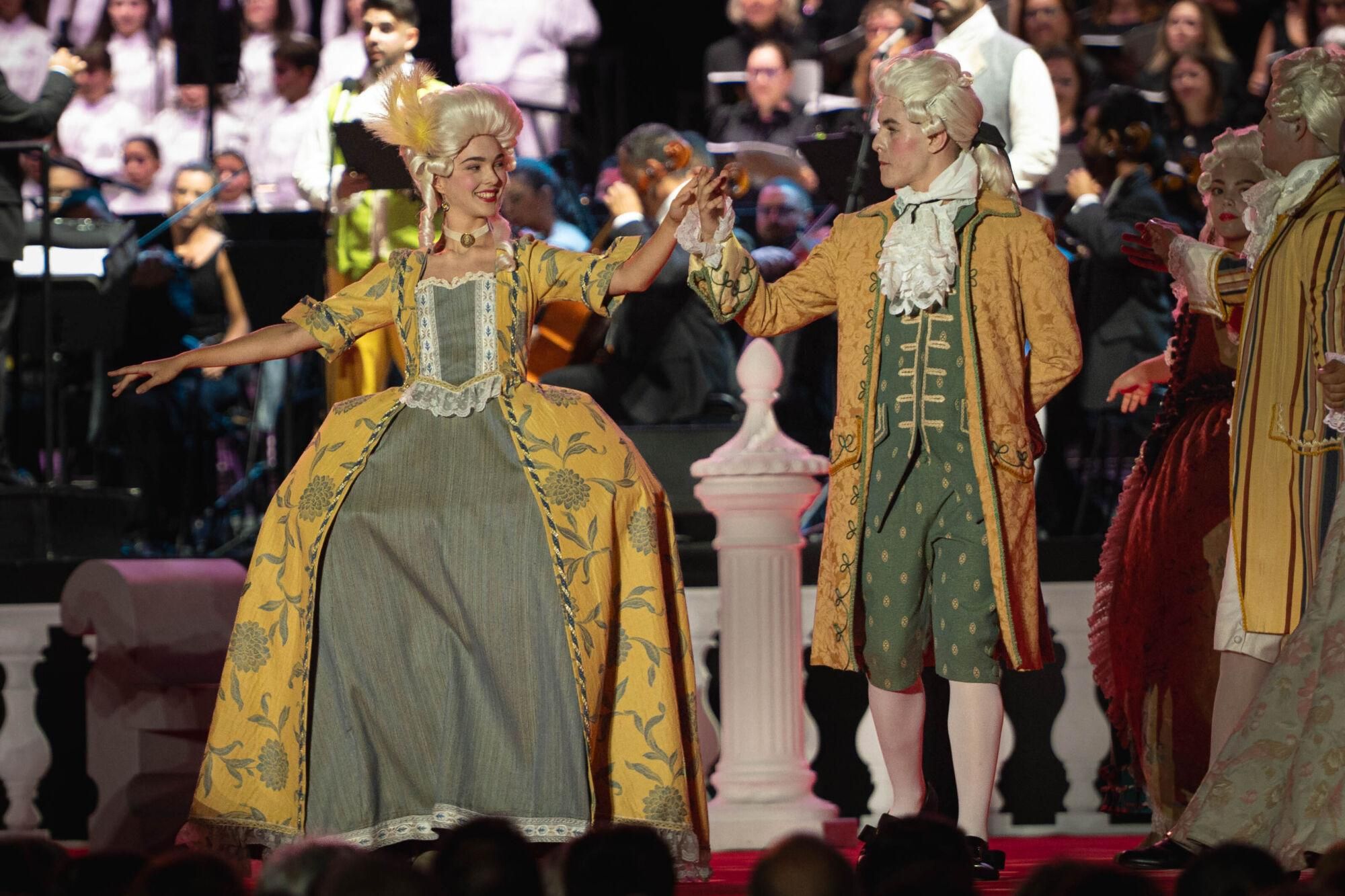 Danza del Minué, en Santa Cruz de La Palma