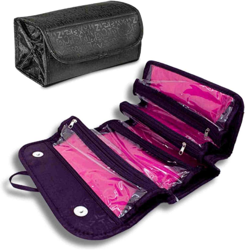 Organizador de maquillaje enrollable