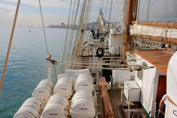 LLEGADA DEL JUAN SEBASTIAN ELCANO