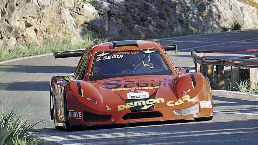 Salvador Seguí, nuevo campeón de Balears, en plena carrera.