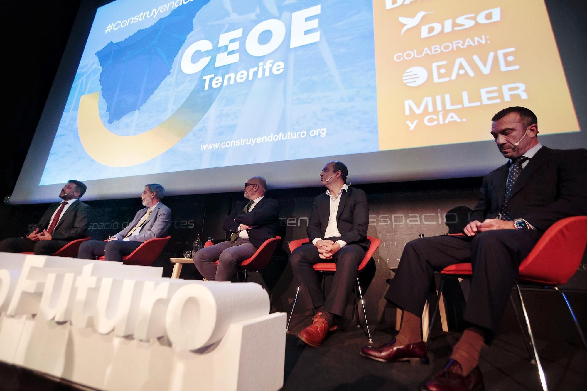 Foro 'Construyendo futuro' organizado por EL DÍA y la CEOE-Tenerife