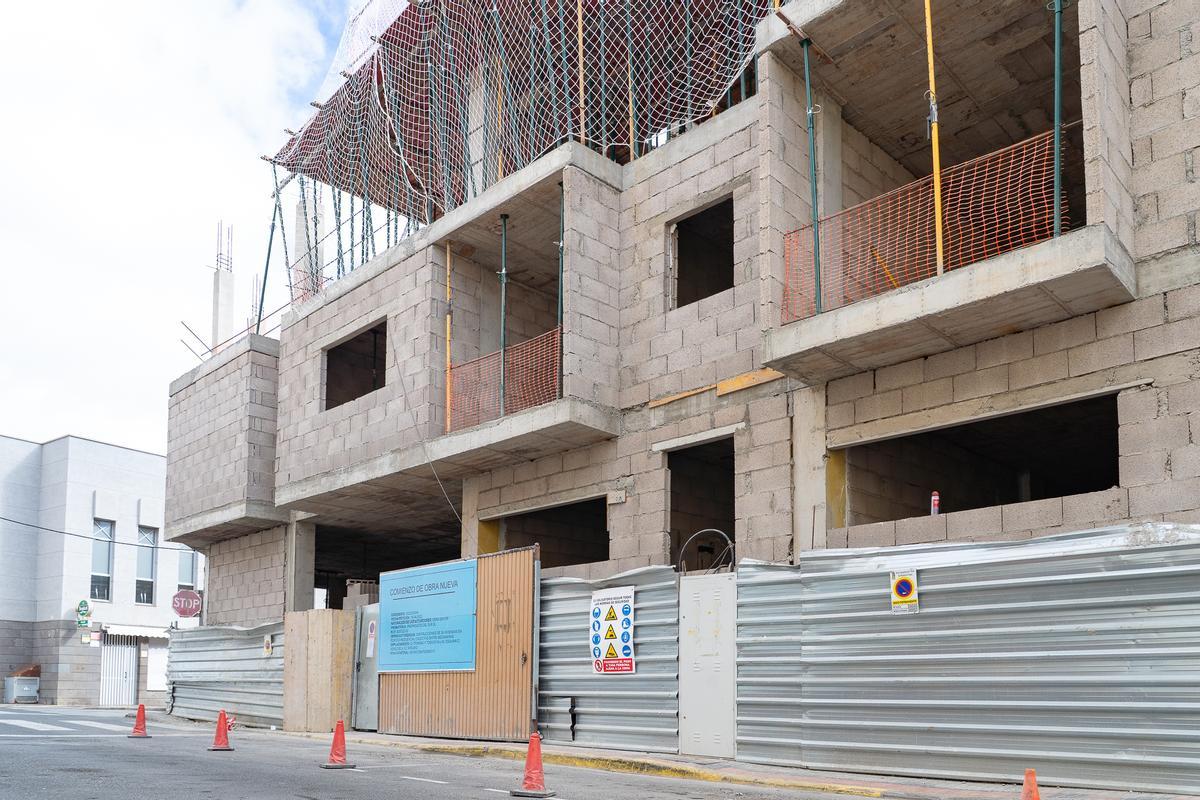Construcción de obra nueva en San Bartolomé de Tirajana.