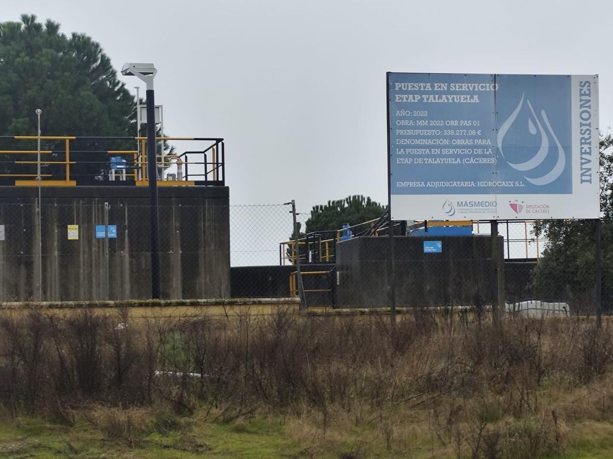 Estación de Tratamiento de Agua Potable de Talayuela.
