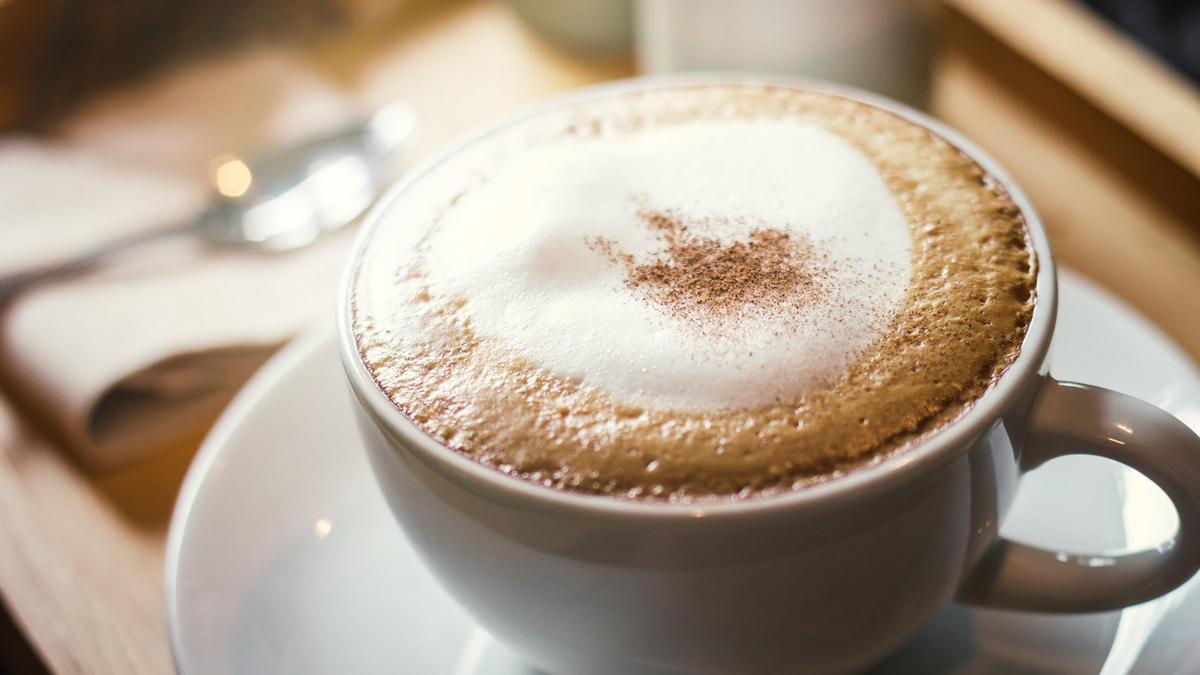 Tazón de capuccino.