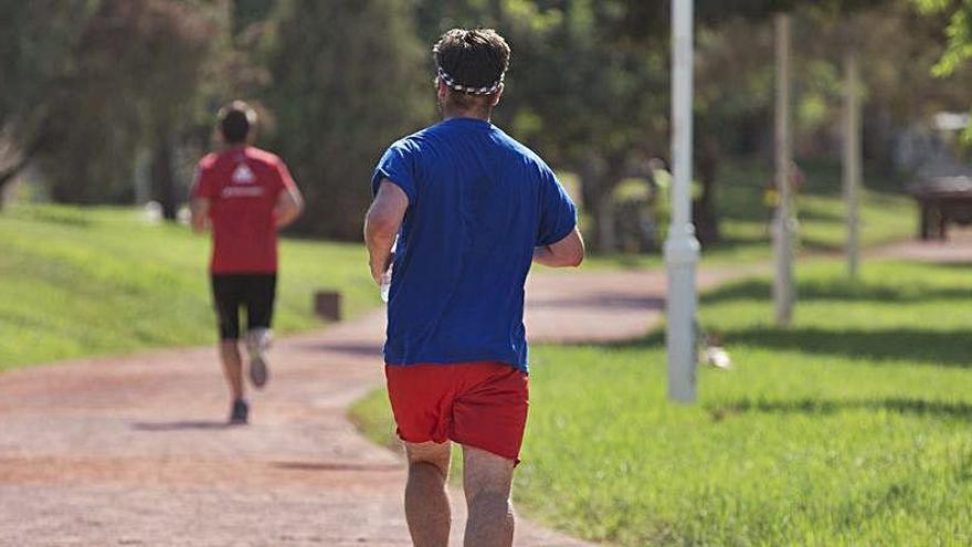 Corredores por el Circuit 5K del Jardín del Turia en Valencia