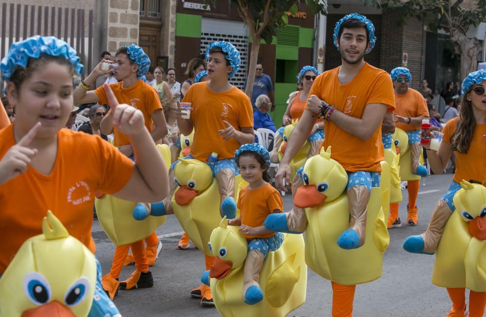 Los peñistas vuelven a la carga tras el aguacero