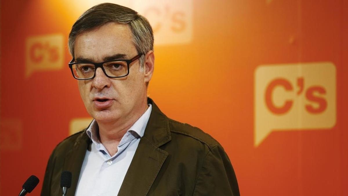 El vicesecretario de organización de Ciudadanos, José Manuel Villegas.