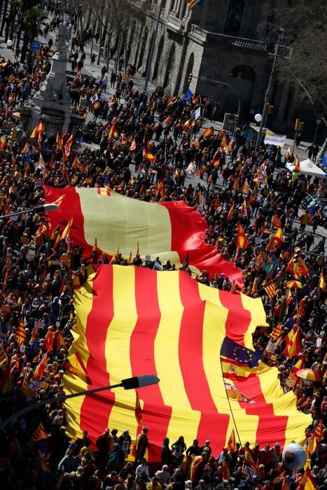 Manifestación de Sociedad Civil Catalana