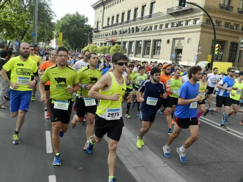 Fotogalería de la XVIII edición de la media maratón de Zaragoza