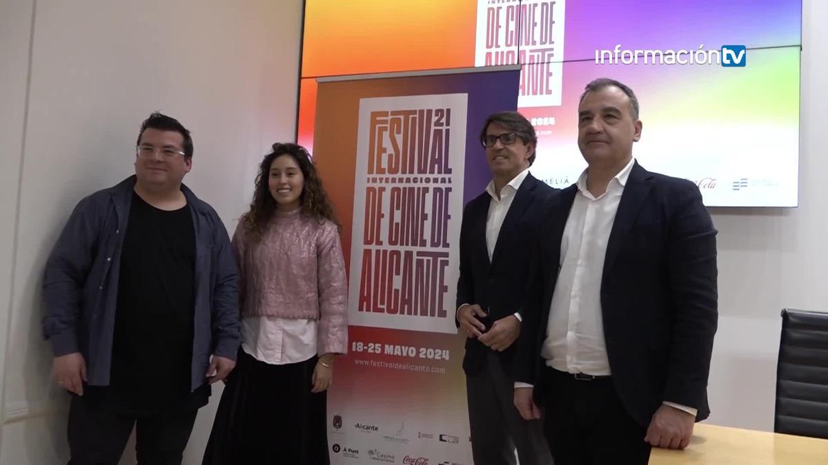 Camila Castillo diseña el cartel del Festival de Cine de Alicante