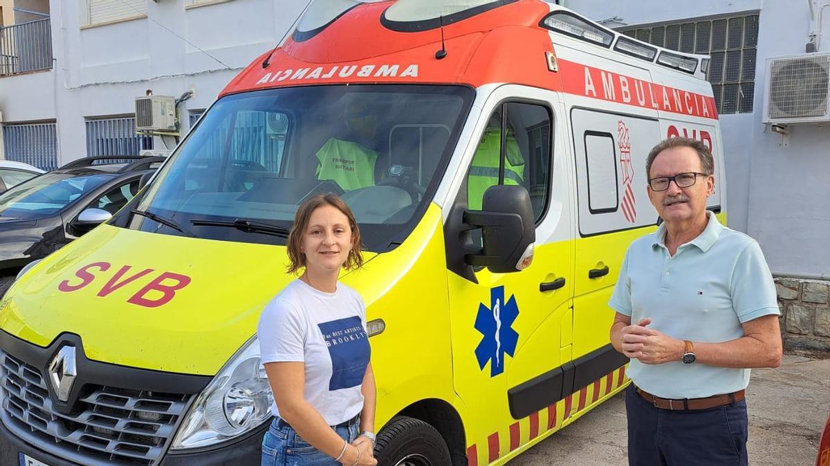 Alcalà-Alcossebre ya cuenta, desde el 1 de octubre, con el servicio de ambulancia de Soporte Vital Básico durante las 24 horas del día.