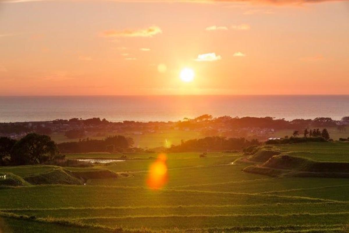 Mar de Japón desde la perfectura de Akita.