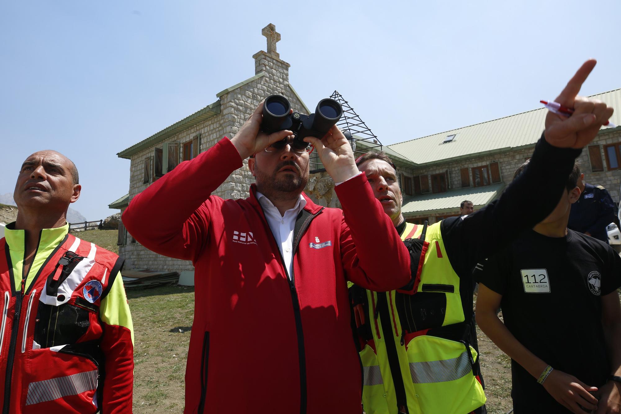 EN IMÁGENES: Así ha sido el simulacro de rescate en los Picos de Europa