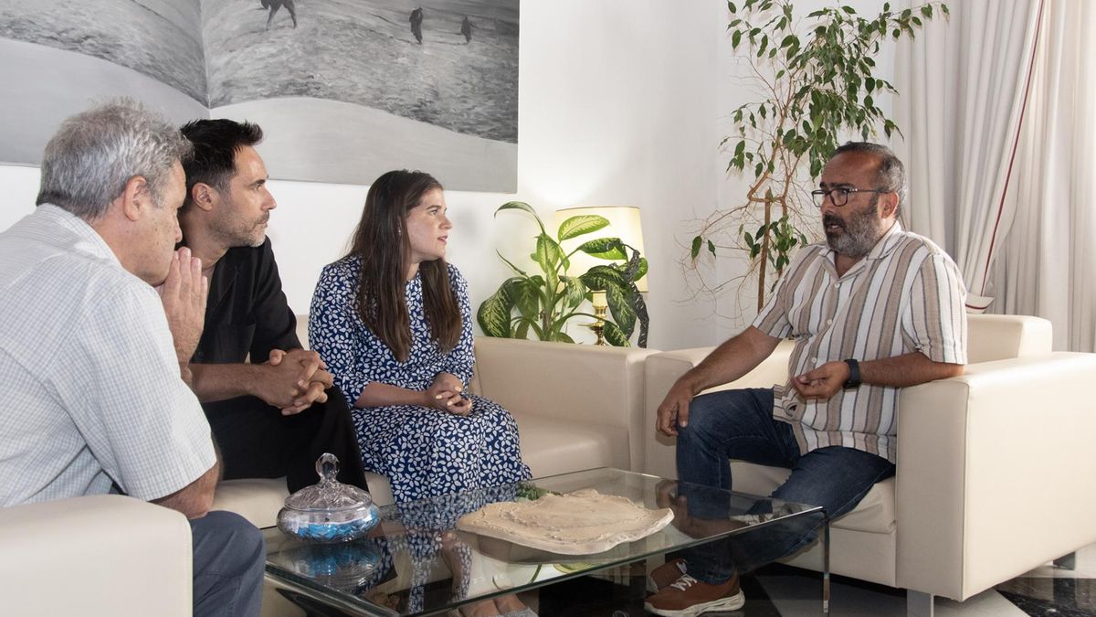 Encuentro entre la Diputación de Cáceres y la Academia de Cine de Extremadura