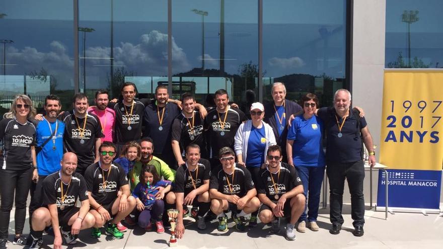 Más de cien trabajadores del hospital de Manacor disfrutan en el Rafa Nadal Sports Centre