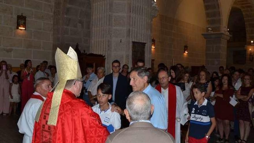 Desarrollo de la confirmación en Otero de Sanabria.