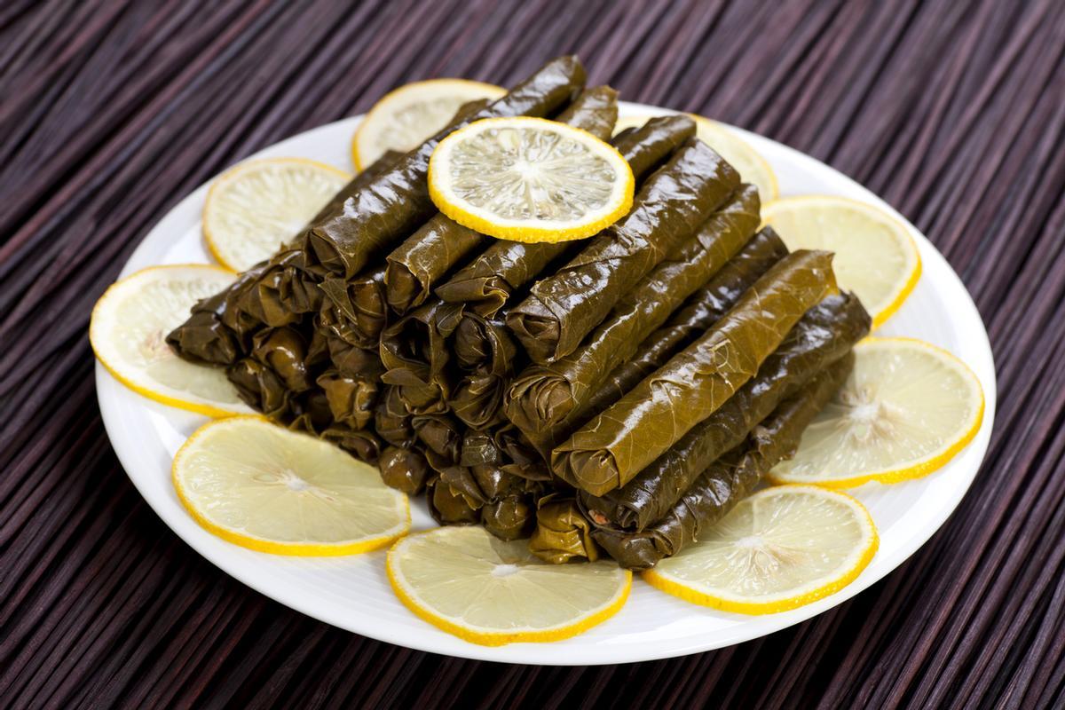 Uva Dolma, relleno hojas