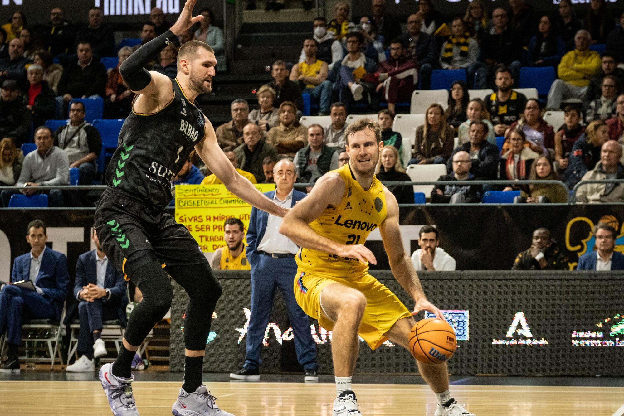 Partido Lenovo Tenerife - Bilbao Basket